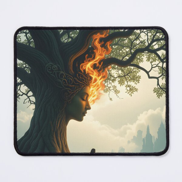 Item preview, Girl with beutiful tree  designed and sold by SoulGraphixx.