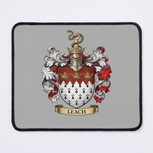 Item preview, The Leach Family Coat of Arms designed and sold by BagTown Clans.