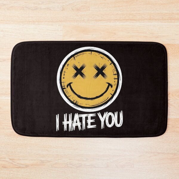 Item preview, I Hate You Vintage Smile – Retro Sarcastic Smile Face Humor designed and sold by Redgiant87x.