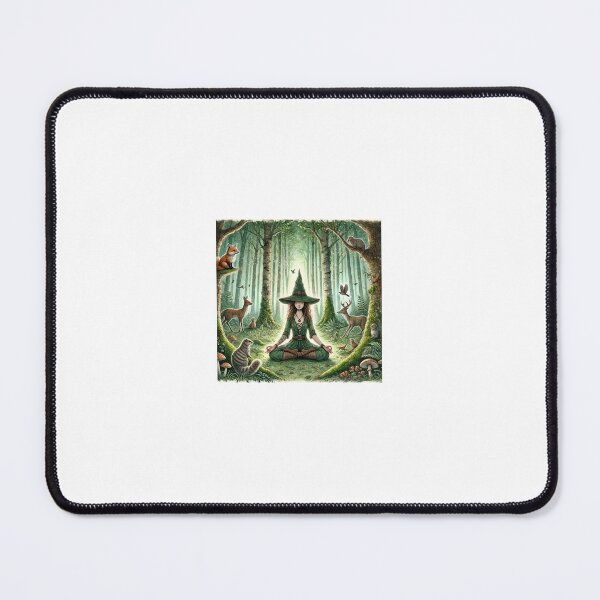 Item preview, meditating witch designed and sold by SarahCastille.