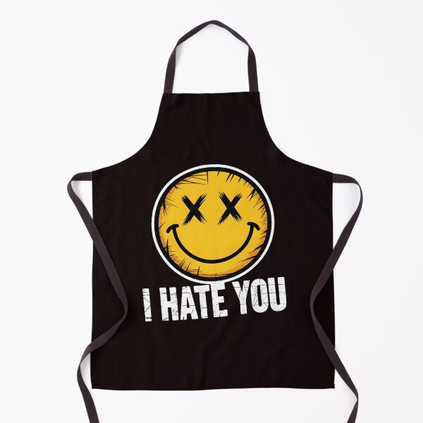 Item preview, I Hate You Vintage Smile – Retro Emoticon Sarcastic Humor designed and sold by Redgiant87x.