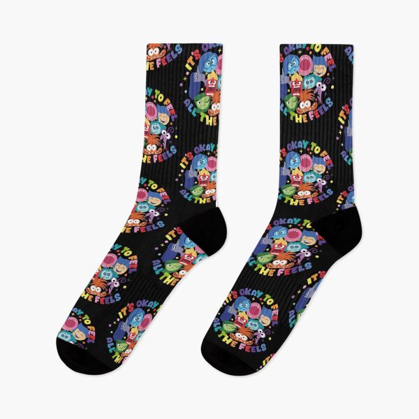 Item preview, It's Okay To Feel All The Feels Inside Out Mental Health Lover designed and sold by RDGNR.