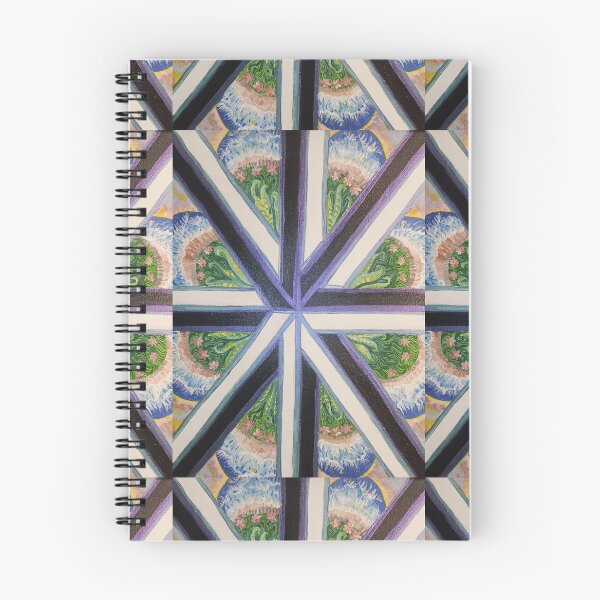 Item preview, Geometric Coastal Bloom: Nature through the Prism designed and sold by PEACELOVERSART.