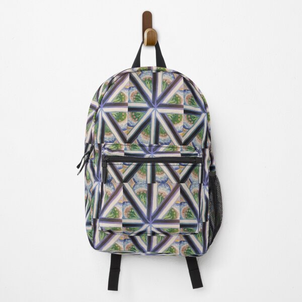 Item preview, Geometric Coastal Bloom: Nature through the Prism designed and sold by PEACELOVERSART.