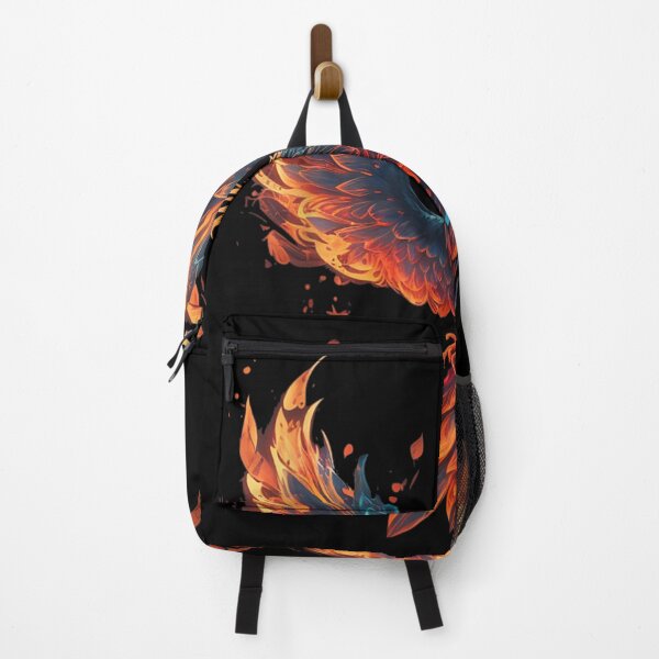 Item preview, Majestic Fire Phoenix Rising Mythical Bird Fantasy Spirit Animal Tattoo Art designed and sold by Plonkylar.