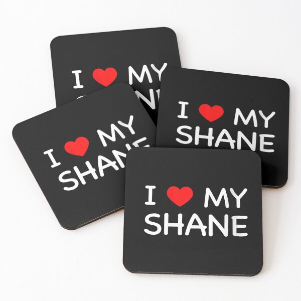 Item preview, I Love My Shane Cute Red Heart Personalized Name Boyfriends Gift designed and sold by Plonkylar.