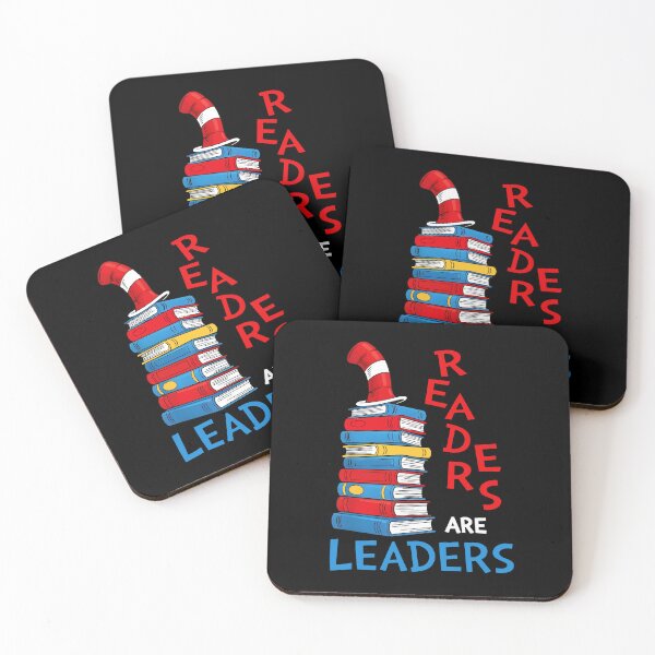 Item preview, Readers Are Leaders Dr. Seuss Reading Book Lovers Teacher designed and sold by RDGNR.