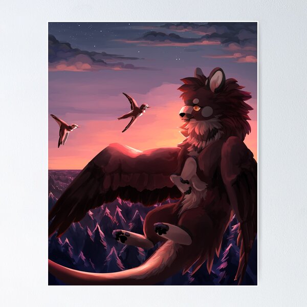 Fluffy Dragon Posters for Sale