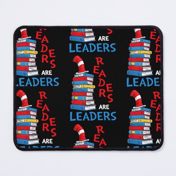 Item preview, Readers Are Leaders Dr. Seuss Reading Book Lovers Teacher designed and sold by RDGNR.