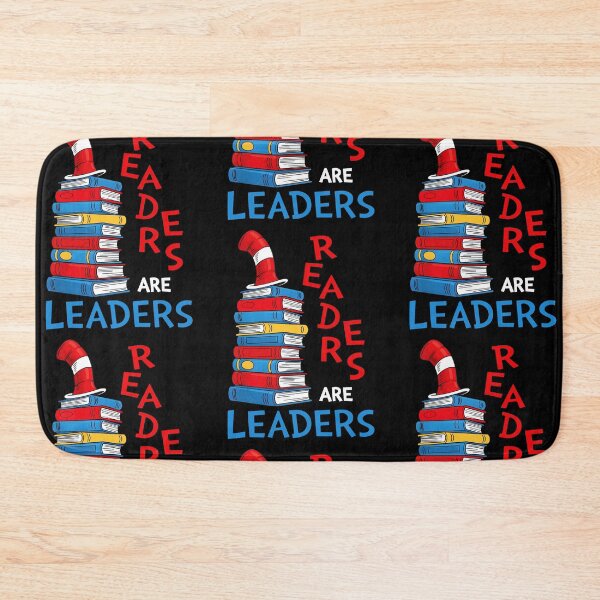 Item preview, Readers Are Leaders Dr. Seuss Reading Book Lovers Teacher designed and sold by RDGNR.