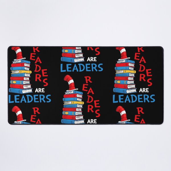 Item preview, Readers Are Leaders Dr. Seuss Reading Book Lovers Teacher designed and sold by RDGNR.