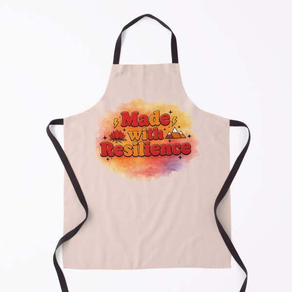 Item preview, Made with Resilience Motivational Quote designed and sold by MarselArt.