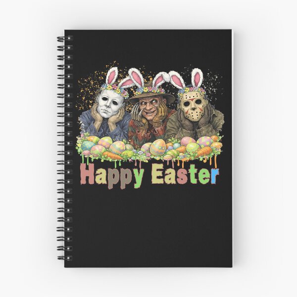 Item preview, Happy Easter Horror Movie Easter Gothic Bunny Horror Characters designed and sold by RDGNR.