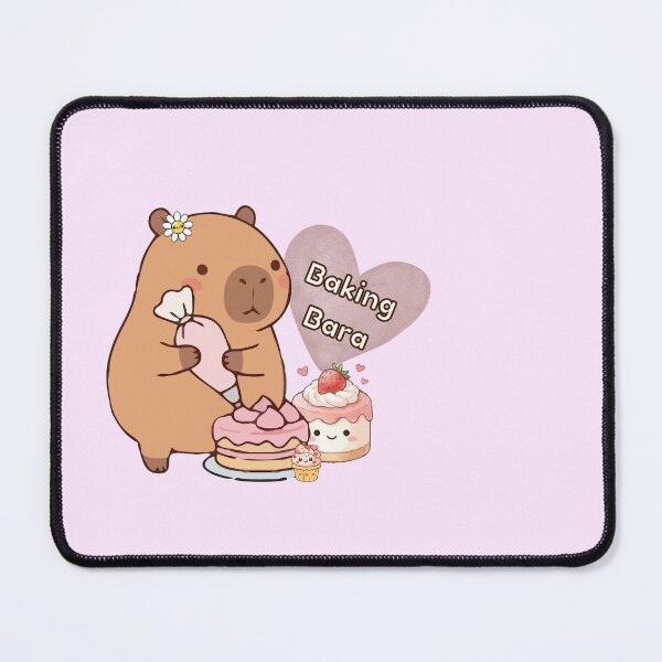 Item preview, Cute Baking Capybara Kawaii Baker designed and sold by trelykreativ.