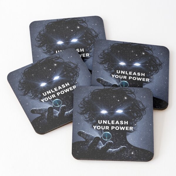 Item preview, Unleash Your Power Cosmic Motivation Art designed and sold by AbstractAuraArt.