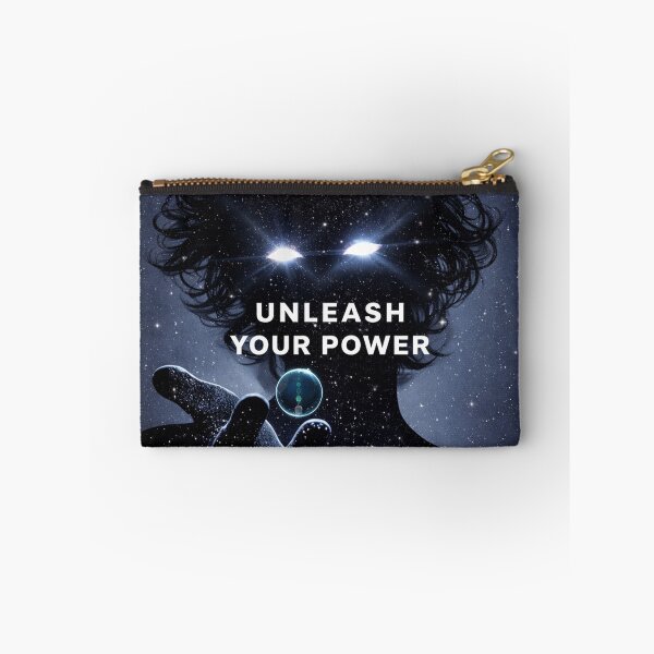 Item preview, Unleash Your Power Cosmic Motivation Art designed and sold by AbstractAuraArt.