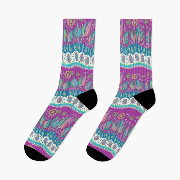 Item preview, Funky Psychedelic Garden #2 – Unique Hand-Drawn Artwork designed and sold by FUNKARIUM.