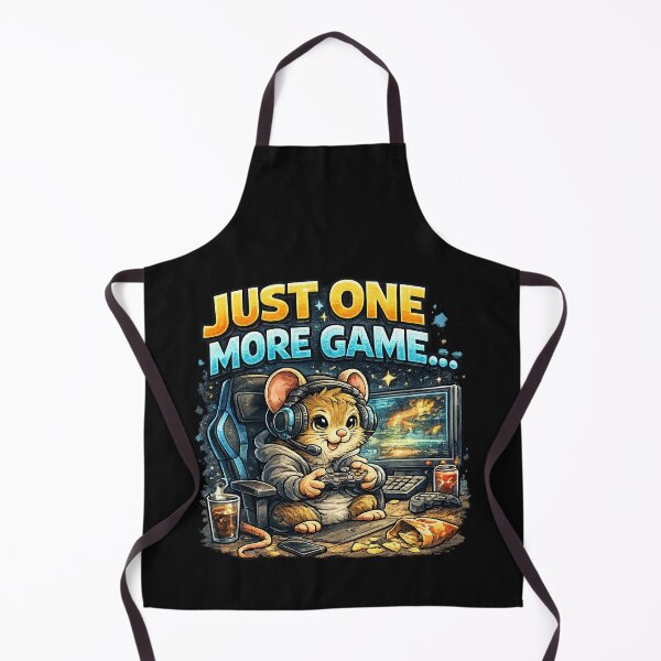 Item preview, Gaming Mouse – Tiny gamer. Just one more game. designed and sold by Natart1004.