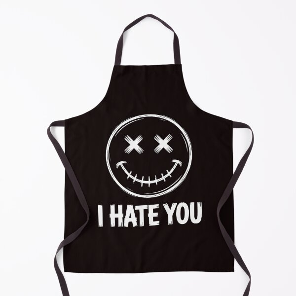 Item preview, I Hate You Vintage Smile – Retro Smile Face Sarcastic Meme designed and sold by Redgiant87x.