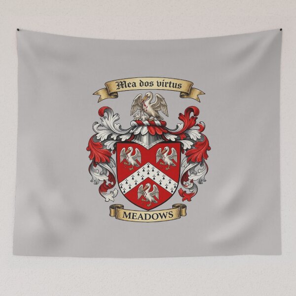 Item preview, Meadows Family Coat of Arms designed and sold by BagTown Clans.