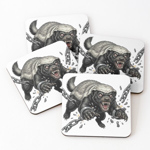 Item preview, Ratel in a Fury, Breaking His Chains designed and sold by CHRIST5000.