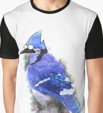 Mordecai the Blue Jay Graphic T-Shirt