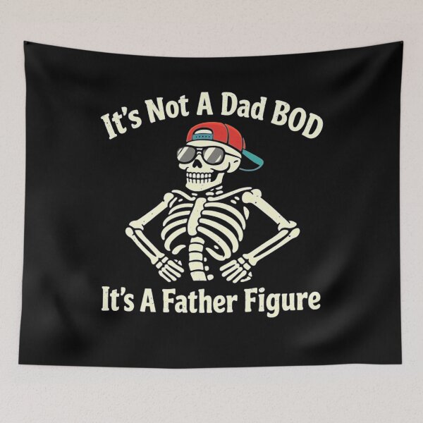 Item preview, It's Not A Dad Bod It's A Father Figure Retro Fathers Day designed and sold by clothesy7.