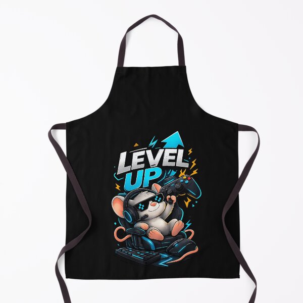 Item preview, Gaming Mouse – Tiny gamer. Level up. designed and sold by Natart1004.