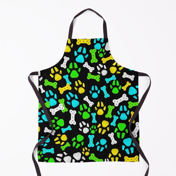 Item preview, Paws and Bones Print Neon Pet Fun designed and sold by NotEqualOfficial.