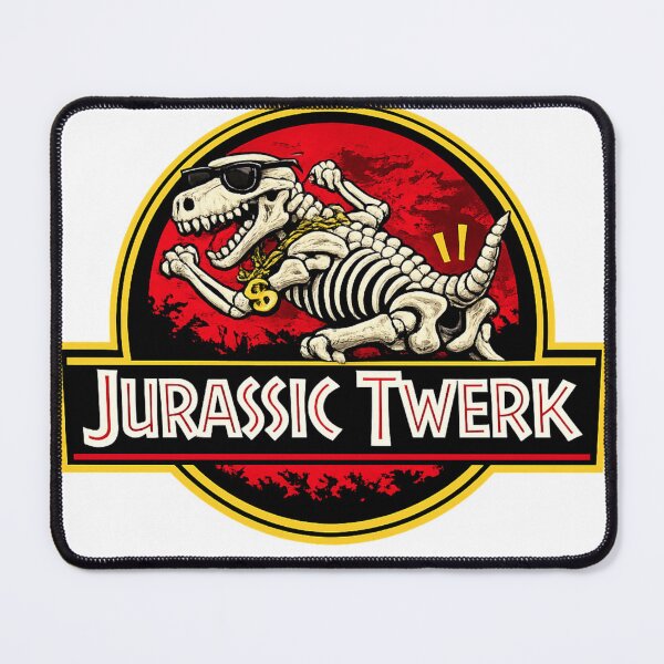 Item preview, Jurassic Twerk - DinoTwerk/ No Background designed and sold by Inappropriate Ink.