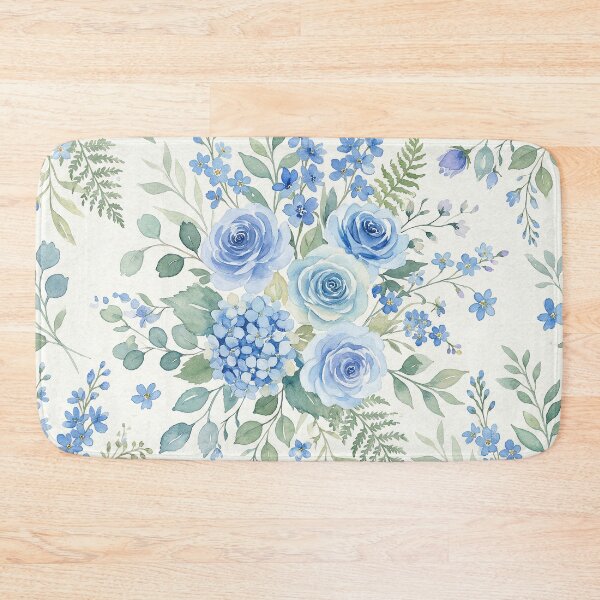 Item preview, Elegant Roses and Hydrangea Botanical Design designed and sold by NdesignTrend.