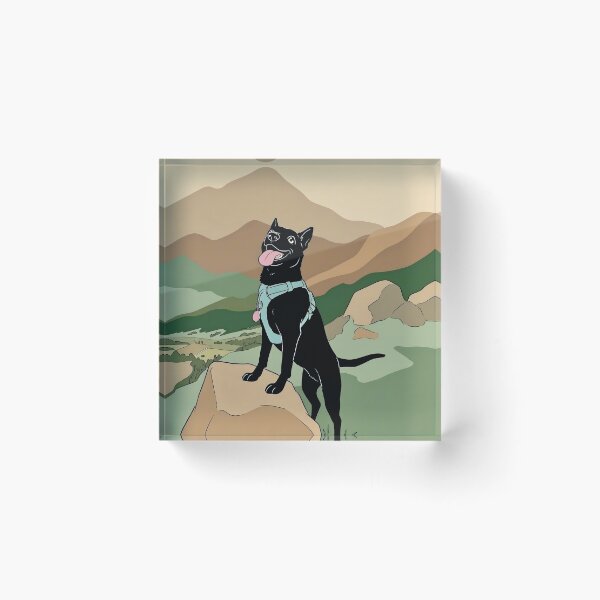 Item preview, Happy Luna on the Trail designed and sold by hakuluna318.