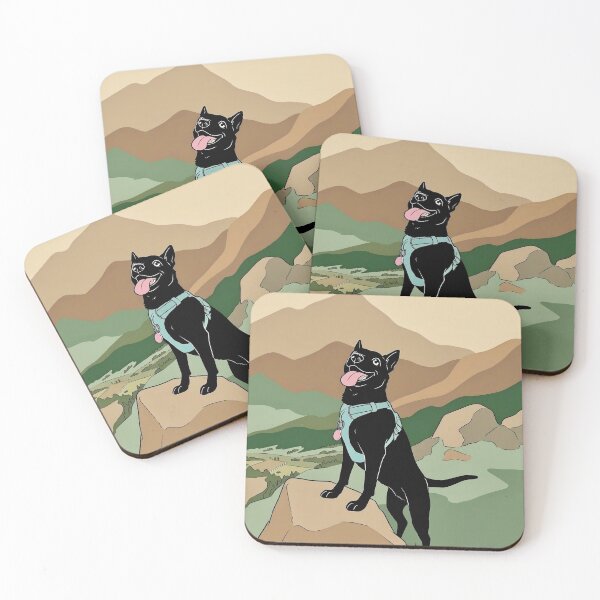 Item preview, Happy Luna on the Trail designed and sold by hakuluna318.