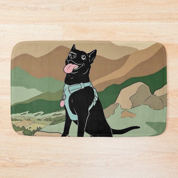 Item preview, Happy Luna on the Trail designed and sold by hakuluna318.