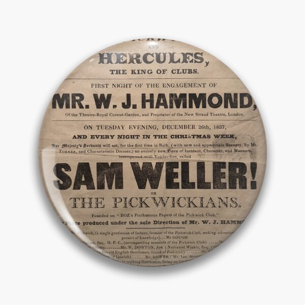 Item preview, Vintage 19th Century Poster Charles Dickens designed and sold by KALEIDOSCOPE UK.