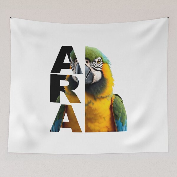 Item preview, Ara ararauna Portrait designed and sold by dkza.