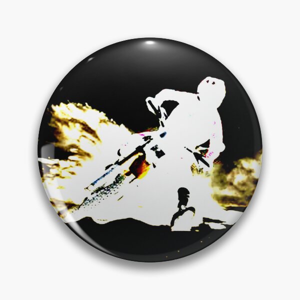 Item preview, Dirtbike rider riding having fun in the desert designed and sold by pixperienz4u.