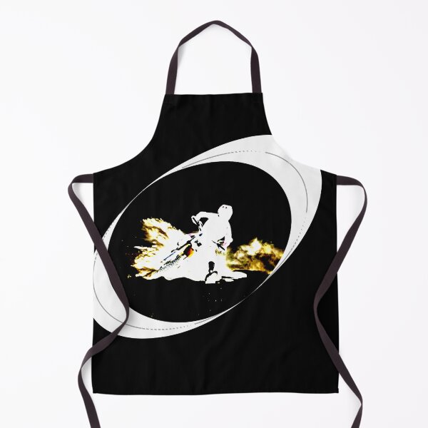 Item preview, Dirtbike rider riding having fun in the desert designed and sold by pixperienz4u.