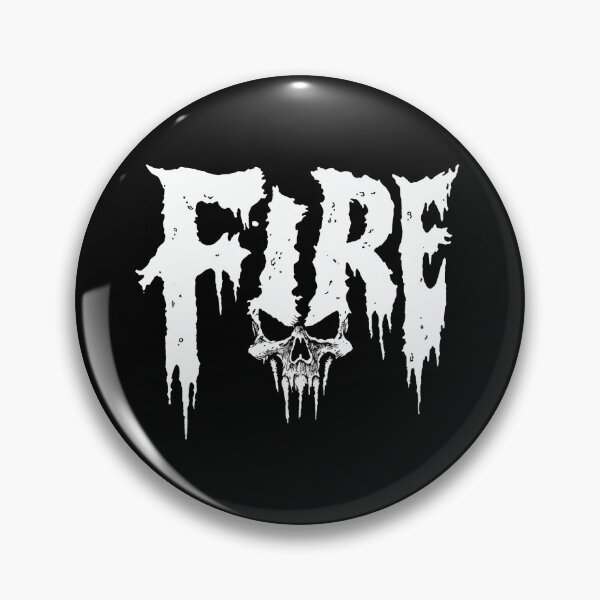 Item preview, Goth style: Fire Skull designed and sold by Limitry.