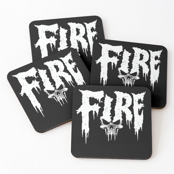 Item preview, Goth style: Fire Skull designed and sold by Limitry.