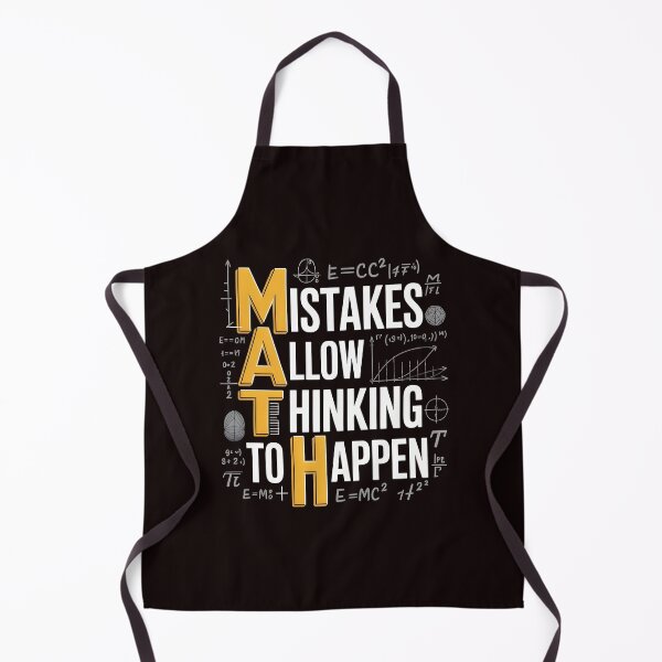 Item preview, Math Mistakes Allow Thinking To Happen – Funny Math Saying For Math Lovers designed and sold by Redgiant87x.