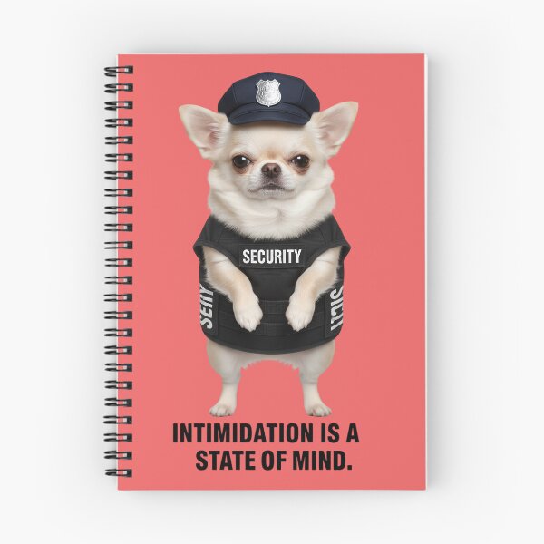 Item preview, Small Dog Big Security Energy – Funny Chihuahua Shirt designed and sold by Maximilianos.