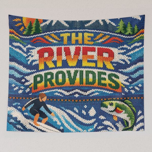Item preview, The River Provides River Surfing Knitting Pattern designed and sold by Mauswohn.