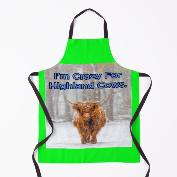 Item preview, I'm Crazy For I'm Crazy Highland Cows designed and sold by Cat Haven & Rescue .