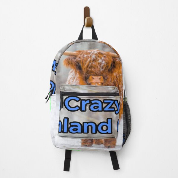 Item preview, I'm Crazy For I'm Crazy Highland Cows designed and sold by Cat Haven & Rescue .