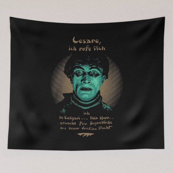 Item preview, The Cabinet Of Dr. Caligari The Somnambulist Cesare designed and sold by Power Up Prints.