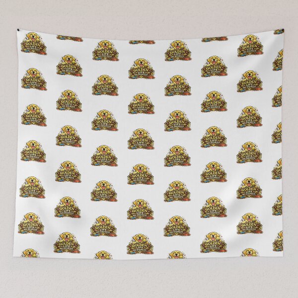 Item preview, Golden Life No Regrets Golden Retriever Gift designed and sold by WildVista.