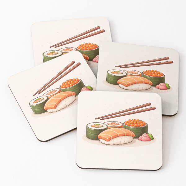 Item preview, Juego de sushi minimalista designed and sold by ApGraphicDesigns.
