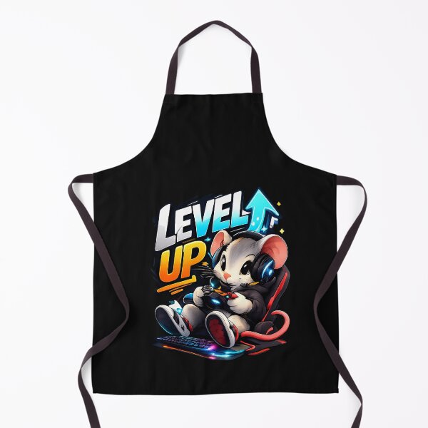 Item preview, Gaming Mouse – Tiny gamer. Level up. designed and sold by Natart1004.