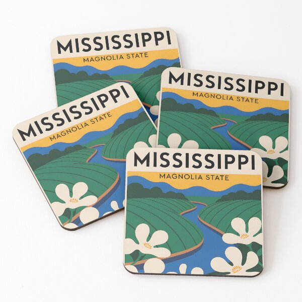 Item preview, Mississippi - Travel Poster - USA designed and sold by PrintableTravel.